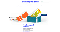 Desktop Screenshot of naramkynaakcie.sk
